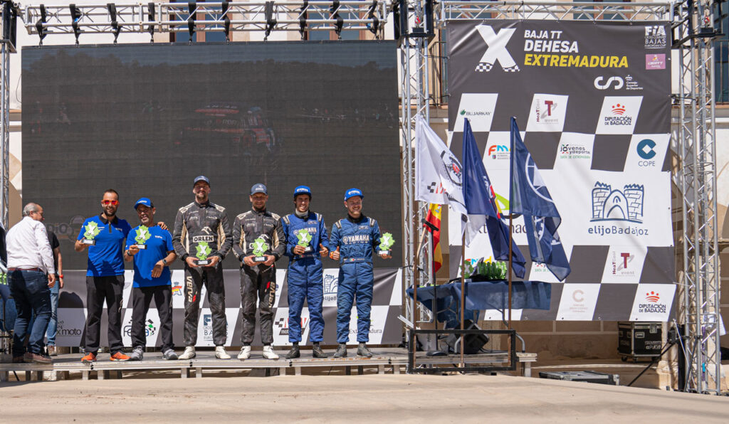 podium heatcool rally extremadura