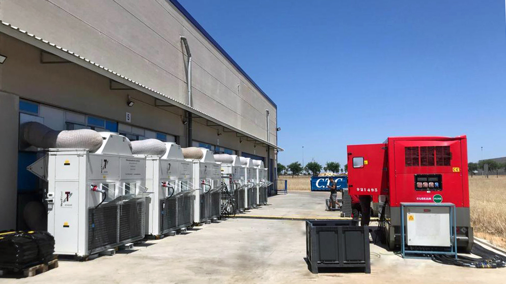 Lee más sobre el artículo Climatización y electricidad en Centros Logísticos